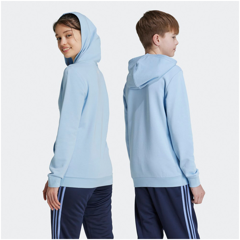 ADIDAS Two-Colored Big Logo Cotton Hoodie Kids Παιδικό Φούτερ με κουκούλα - 2