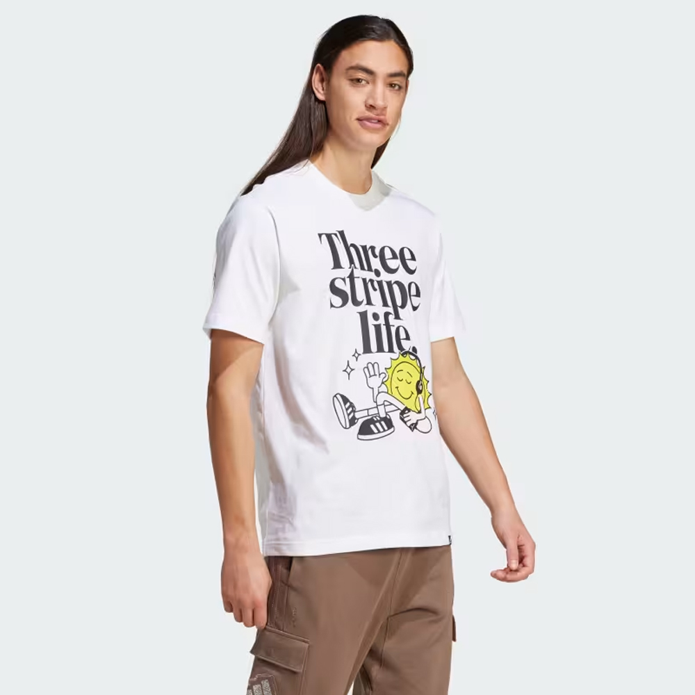 ADIDAS Positivity Graphic Tee Ανδρικό T-Shirt - 3