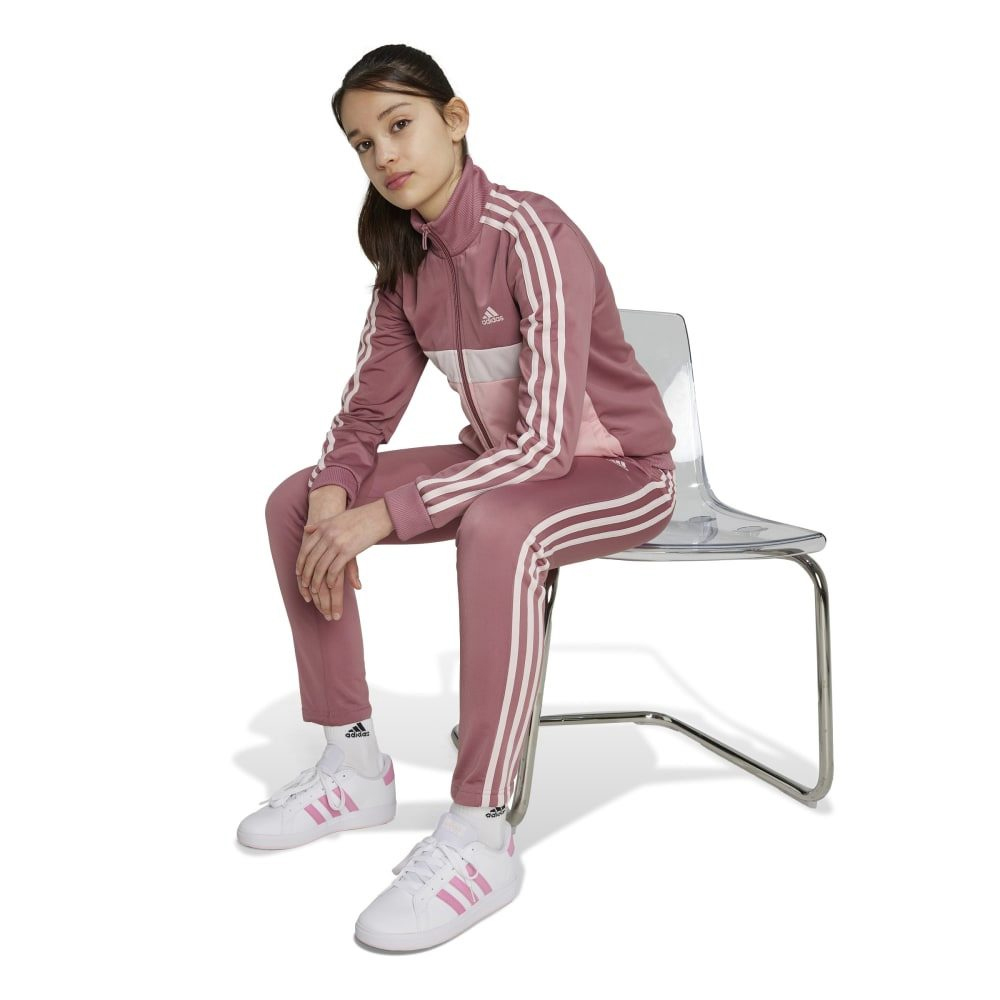 ADIDAS Essentials 3-Stripes Tiberio Track Suit Παιδικό Σετ Φόρμα - Ζακέτα - 4