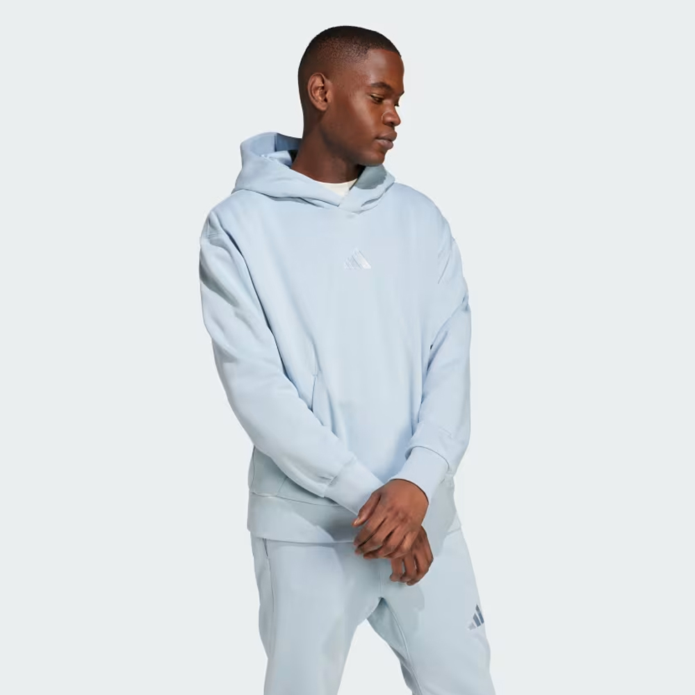 ADIDAS All Season Fleece Hoodie Ανδρικό Φούτερ με κουκούλα - 3