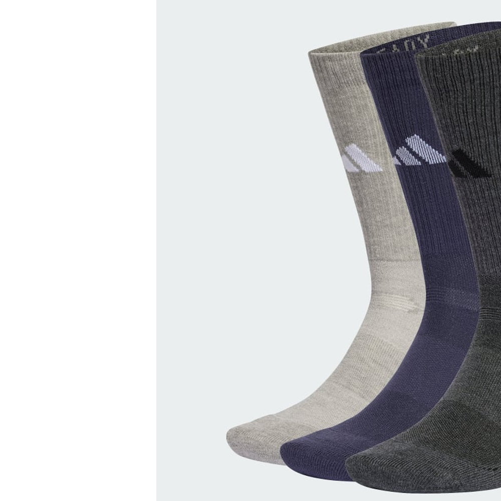 ADIDAS Performance Cushioned Crew Socks Unisex Κάλτσες 3 ζεύγη - 3