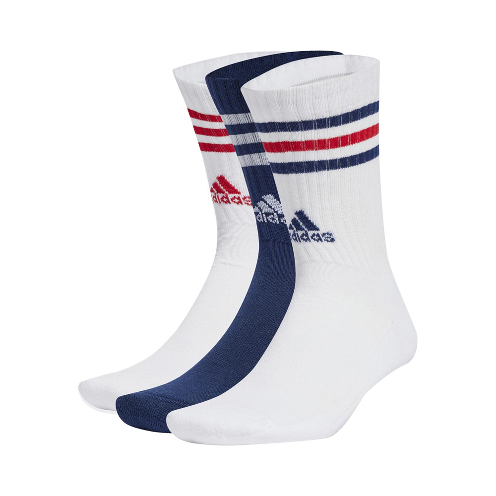 ADIDAS 3-Stripes Cushioned Crew Socks 3 pairs Παιδικές Κάλτσες 3 ζεύγη - Multi