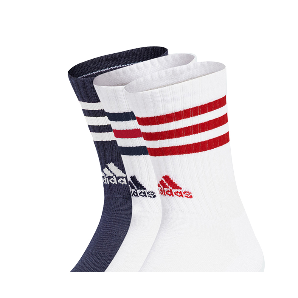 ADIDAS 3-Stripes Cushioned Crew Socks 3 pairs Παιδικές Κάλτσες 3 ζεύγη - 2