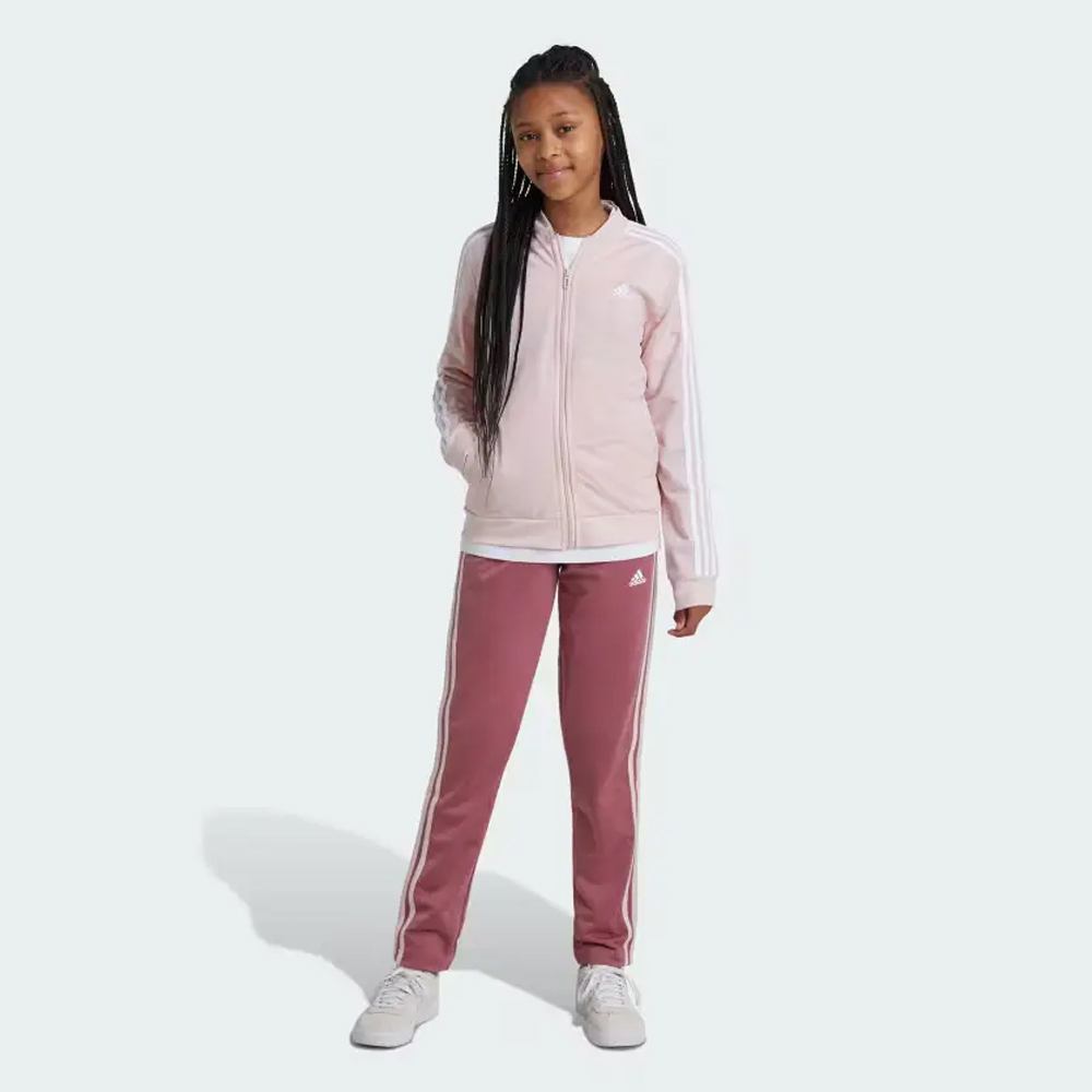 ADIDAS Girls 3 Stripes Tracksuit Παιδικό Σετ Φόρμας - 2