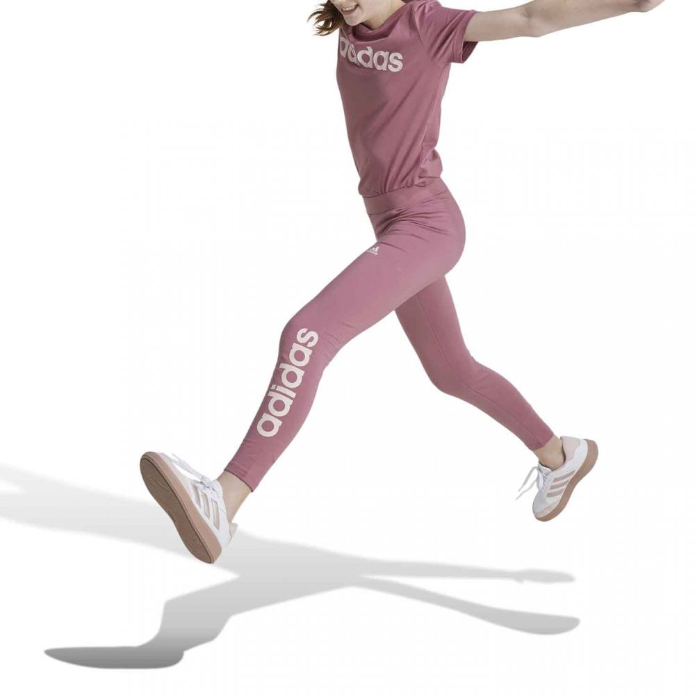 ADIDAS Girls Essentials Linear Logo Cotton Leggings Παιδικό Κολάν - 3