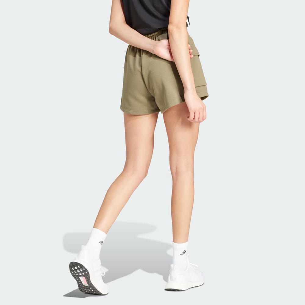 ADIDAS Essentials Small Logo French Terry Cargo ShortsΓυναικείο Σορτς - 2