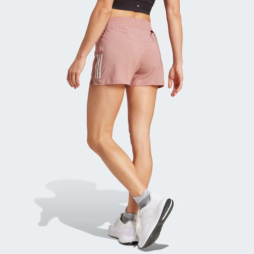 ADIDAS Own The Run Shorts Γυναικείο Αθλητικό Σορτσάκι  - 2