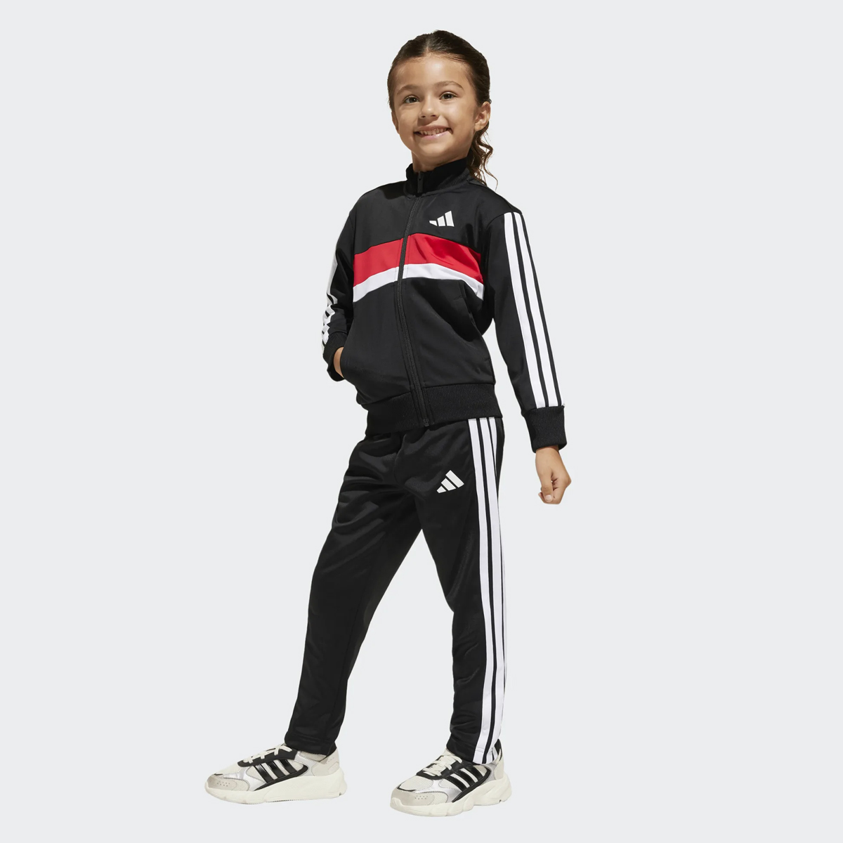 ADIDAS 3-Stripes Tiberio Track Suit Παιδικό Σετ Φόρμας - 4