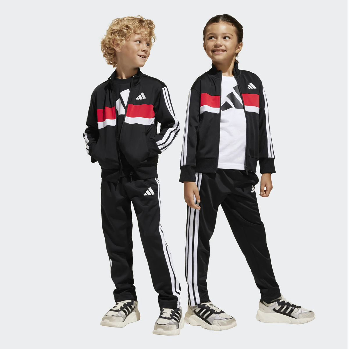 ADIDAS 3-Stripes Tiberio Track Suit Παιδικό Σετ Φόρμας - 5