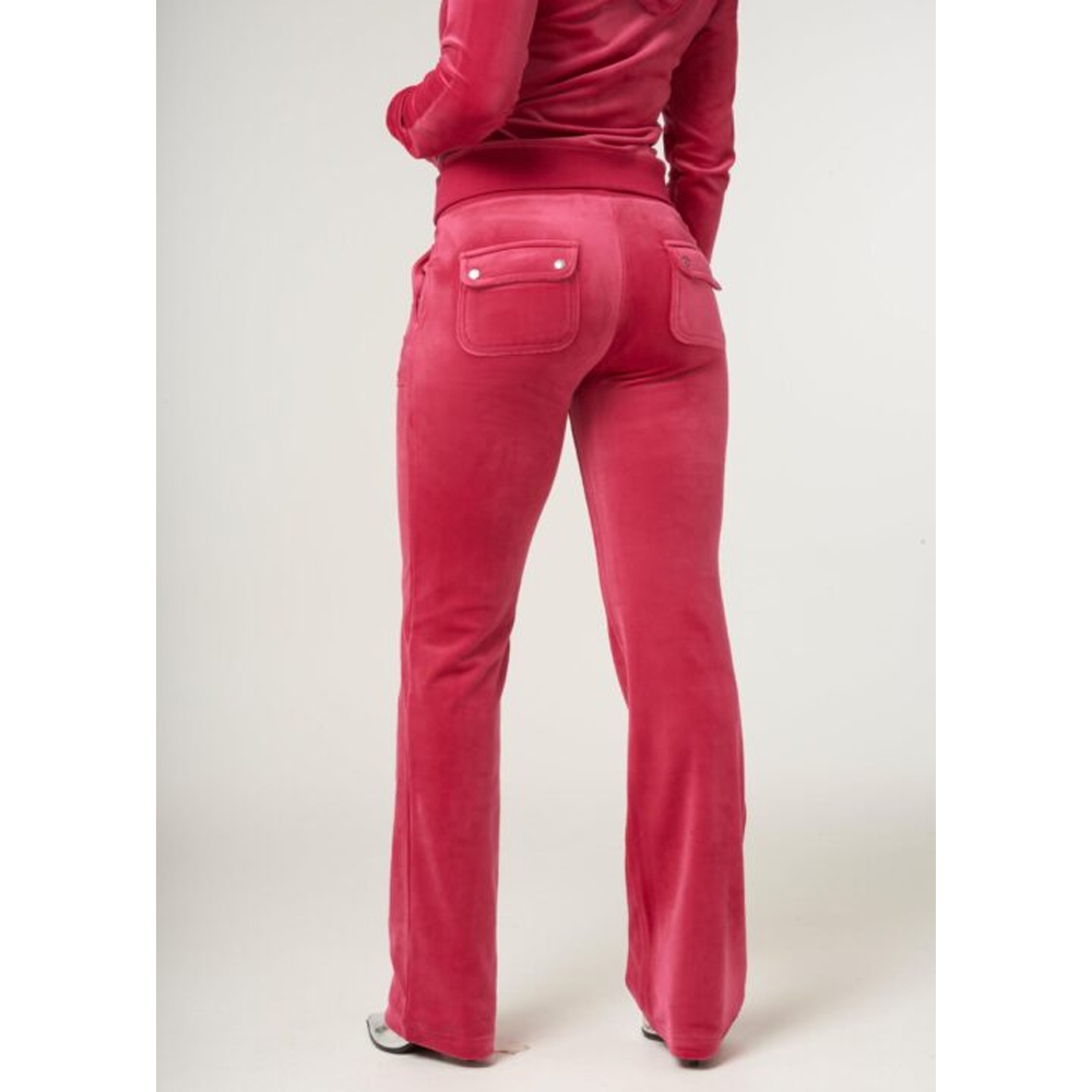 JUICY COUTURE Del Ray  Staright Leg Track Pant Γυναικεία Βελούδινη Φόρμα - 3