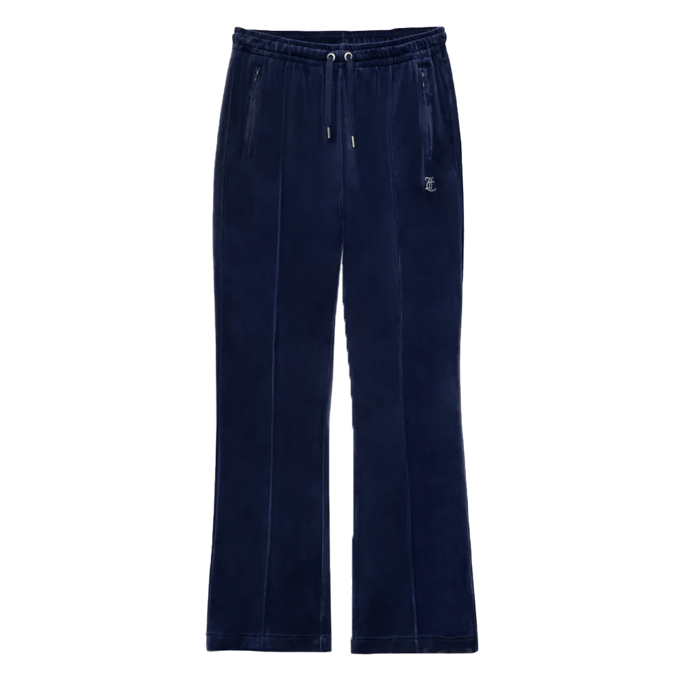 JUICY COUTURE Velour Tina Track Pant With Diamante Branding Γυναικείο Παντελόνι Φόρμας - 1