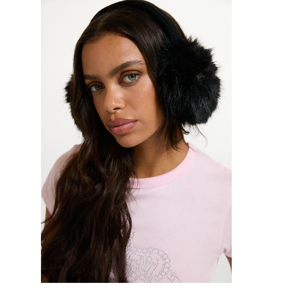 JUICY COUTURE Faux Fur Earmuffs Accessory Γυναικεία Προστατευτικά Αυτιών - 3