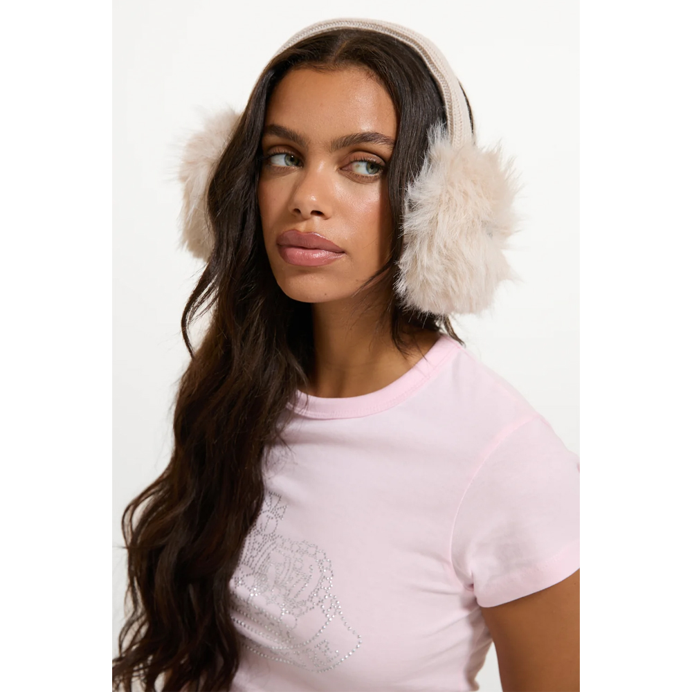 JUICY COUTURE Faux Fur Earmuffs Accessory Γυναικεία Προστατευτικά Αυτιών - 3