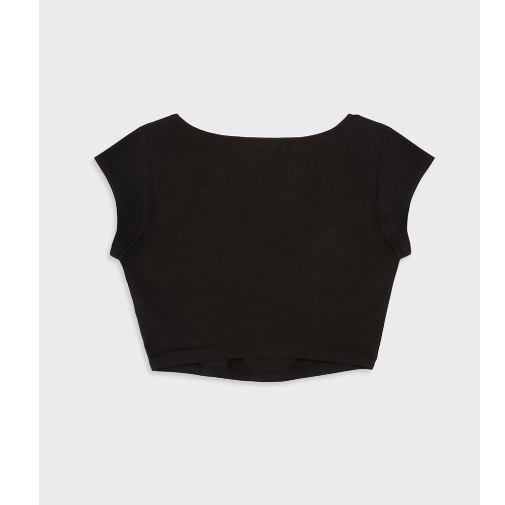 JUICY COUTURE Regal Square Neck Cropped Tee Γυναικείο Crop Top - 5