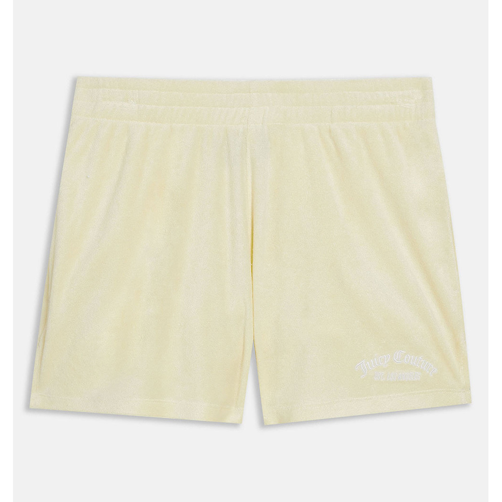 JUICY COUTURE Perry Shorts Split Side Tender Yellow Γυναικείο Σορτς - Κίτρινο