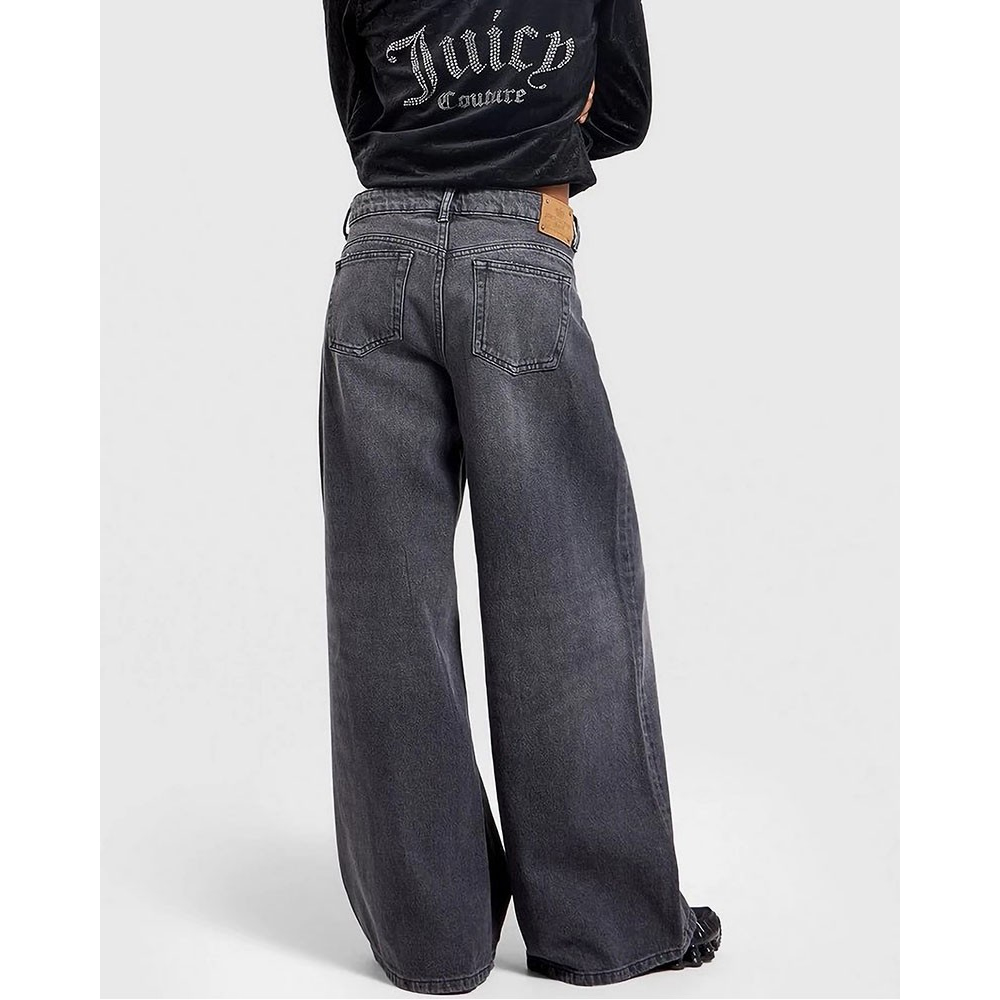 JUICY COUTURE Diamante Wide Leg Jean  Γυναικείο Τζιν Παντελόνι - 2