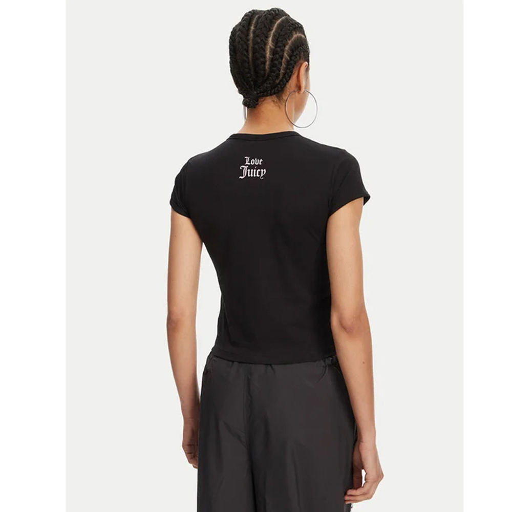 JUICY COUTURE Capped Baby T-Shirt Γυναικείο T-Shirt  - 2