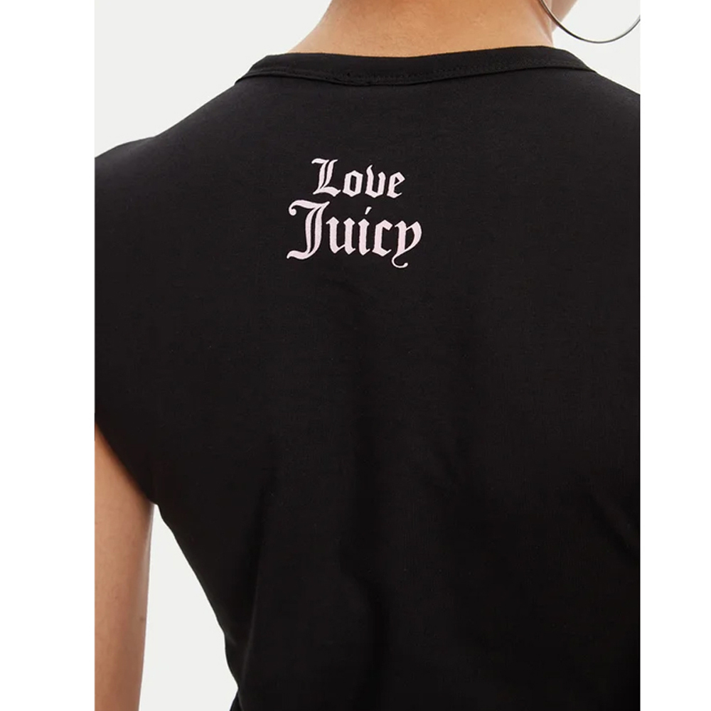 JUICY COUTURE Capped Baby T-Shirt Γυναικείο T-Shirt  - 4