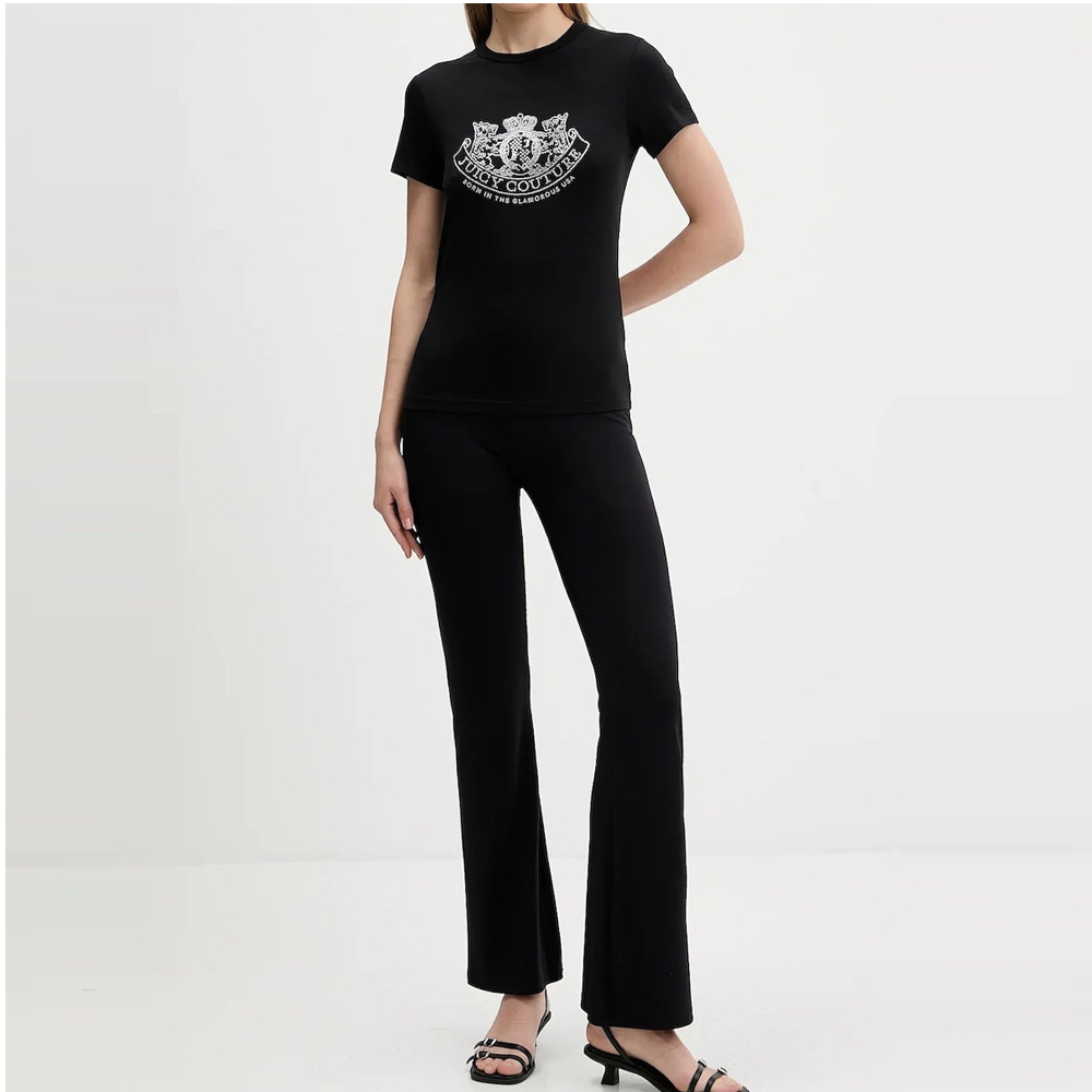 JUICY COUTURE Dog Crest Heritage Knitted Tank Γυναικείο T-Shirt - 3