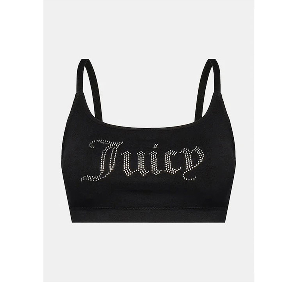 JUICY COUTURE Diamante Bralette And High Leg Brief Γυναικεία Εσώρουχα Σετ - 3