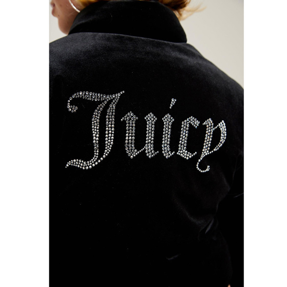 JUICY COUTURE Margo Velour Puffa Jacket Γυναικείο Βελούδινο Μπουφάν Puffer - 5