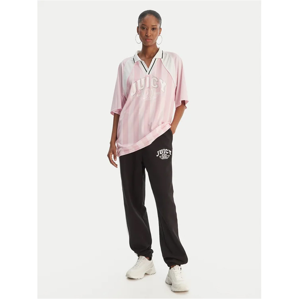 JUICY COUTURE Polo Juicy Football Γυναικεία Μπλούζα Πόλο - 5