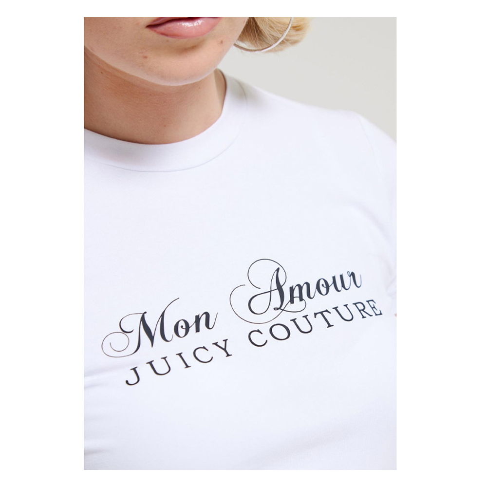 JUICY COUTURE Mon Amour Fitted Tee Γυναικείο T-Shirt - 3