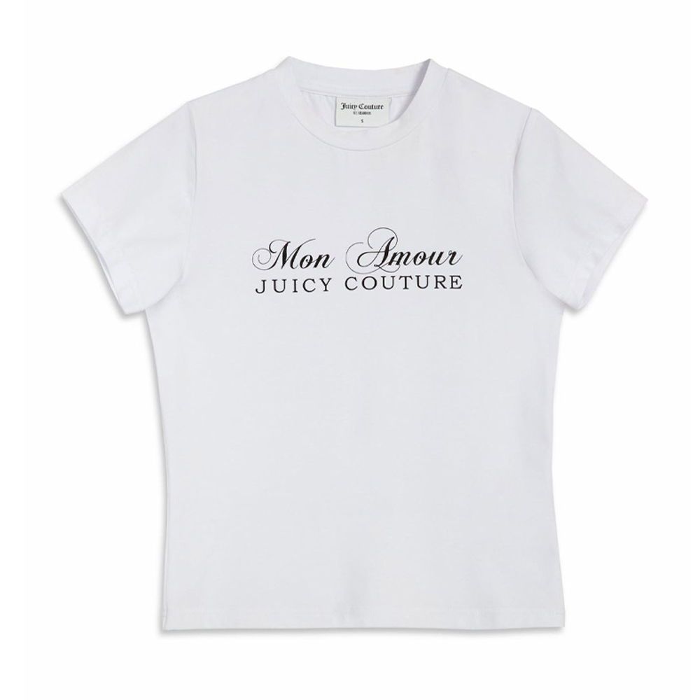 JUICY COUTURE Mon Amour Fitted Tee Γυναικείο T-Shirt - 4