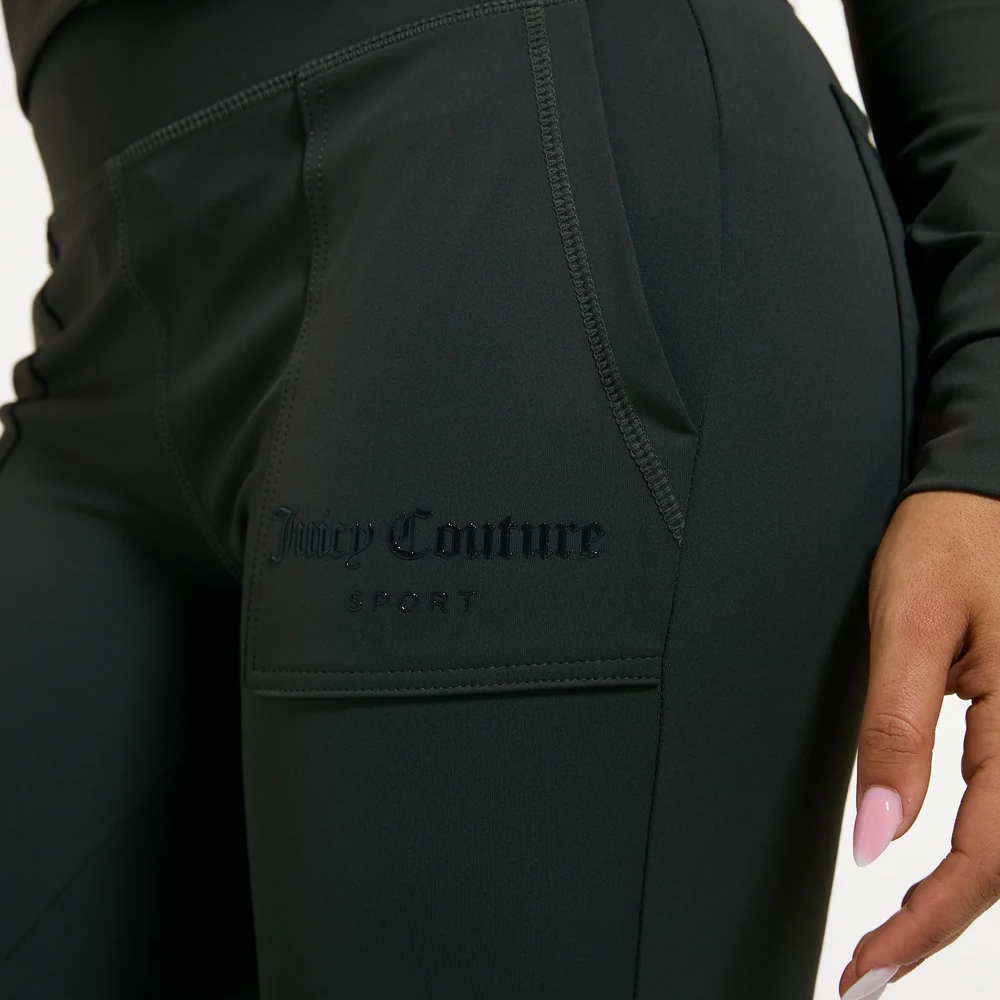JUICY COUTURE Peached Interlock Low Rise Leggings Γυναικείο Κολάν - 3