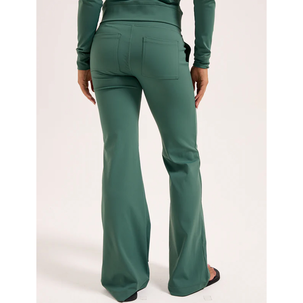 JUICY COUTURE Farah Activewear Peached Interlock Low Rise Leggings Γυναικείο Κολάν - 4