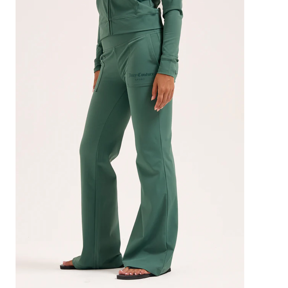 JUICY COUTURE Farah Activewear Peached Interlock Low Rise Leggings Γυναικείο Κολάν - 5