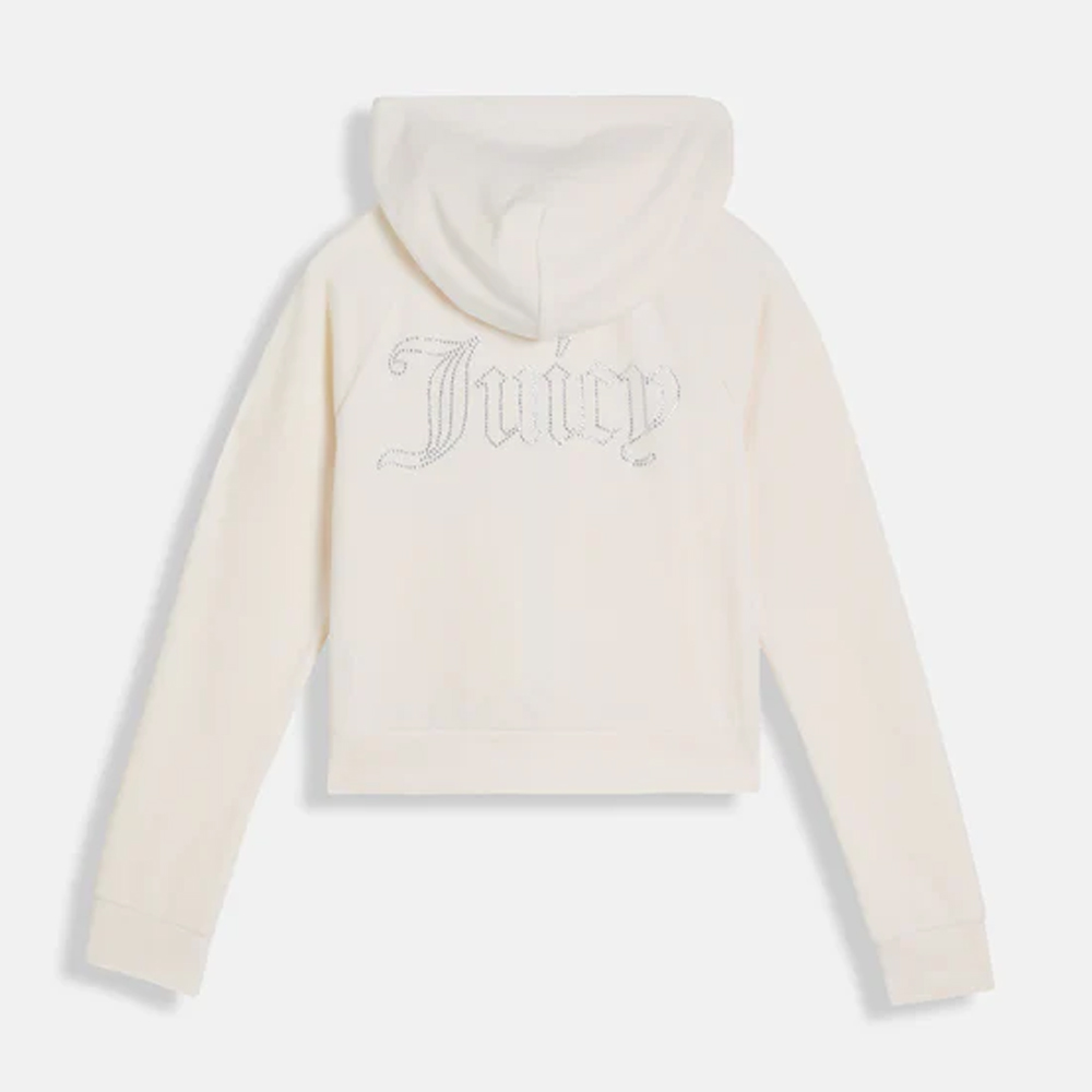JUICY COUTURE Classic Velour Madison Outline Hoodie Γυναικεία Βελούδινη Ζακέτα - 2