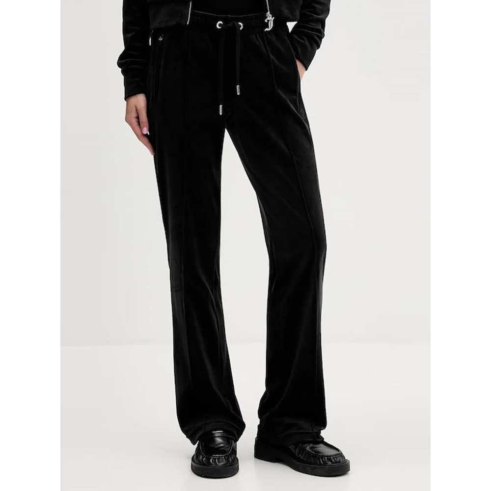 JUICY COUTURE Classic Velour Tina Outline Track Pant  With Diamante Branding Γυναικείο Βελούδινο Παντελόνι Φόρμας - 3