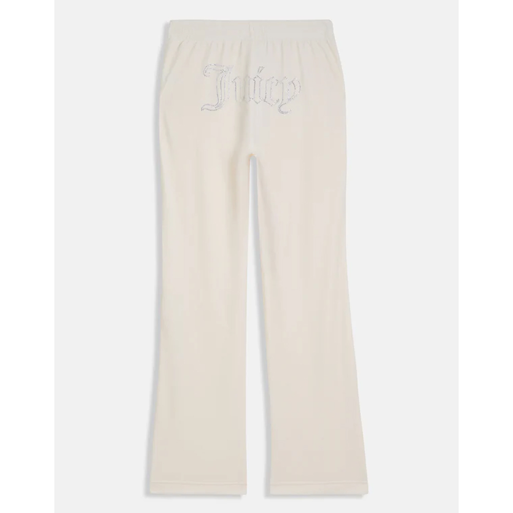 JUICY COUTURE Classic Velour Tina Outline Track Pant  With Diamante Branding Γυναικείο Βελούδινο Παντελόνι Φόρμας - 2