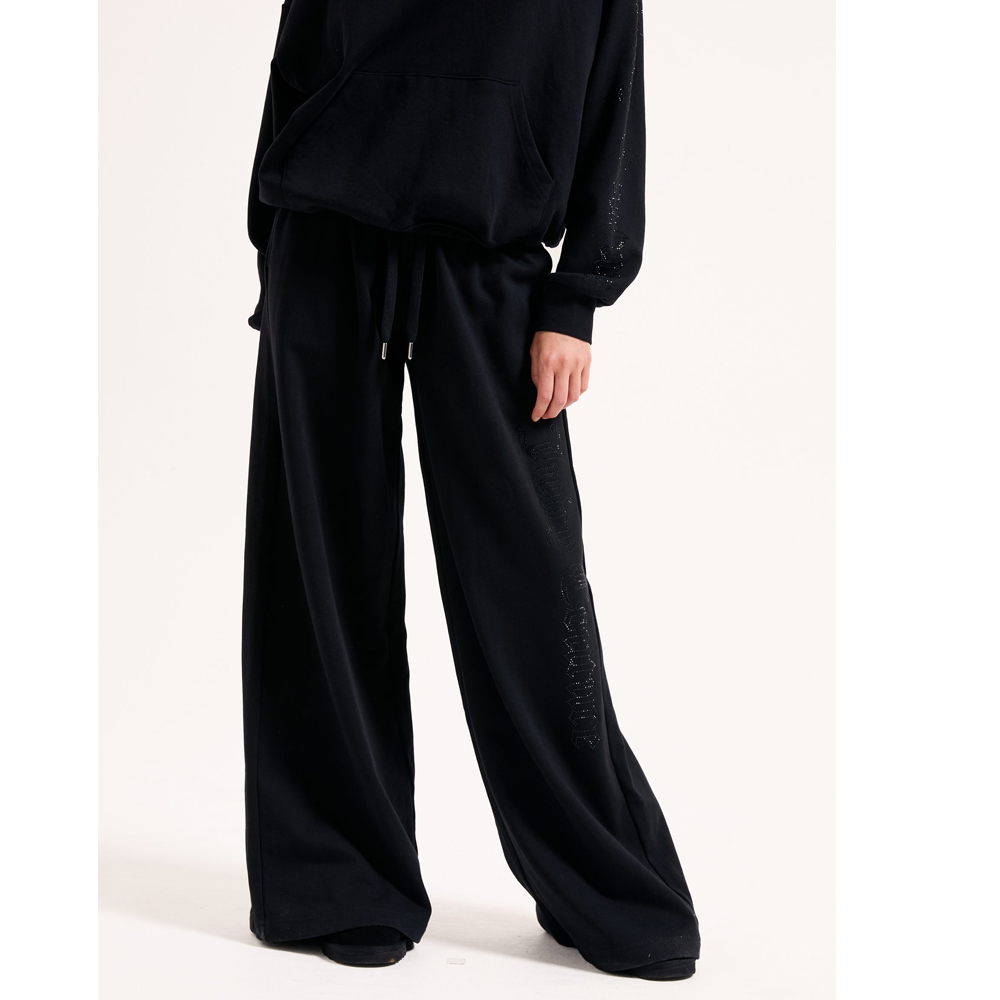 JUICY COUTURE Annen Ultra Low Wide Leg Trackpant Γυναικείο Παντελόνι Φόρμας - 4