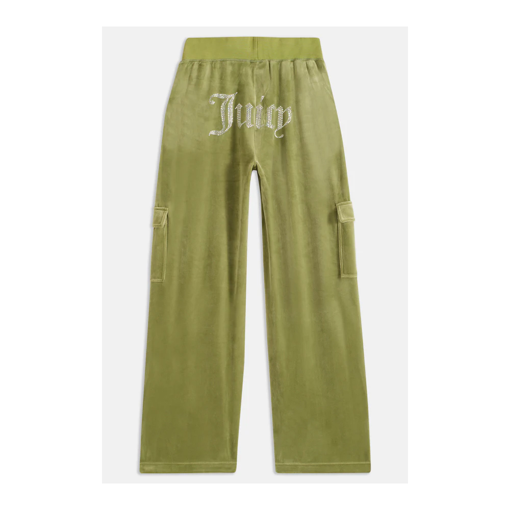 JUICY COUTURE Audree Cargo Trouser Mosstone Γυναικείο Παντελόνι Φόρμας - 5