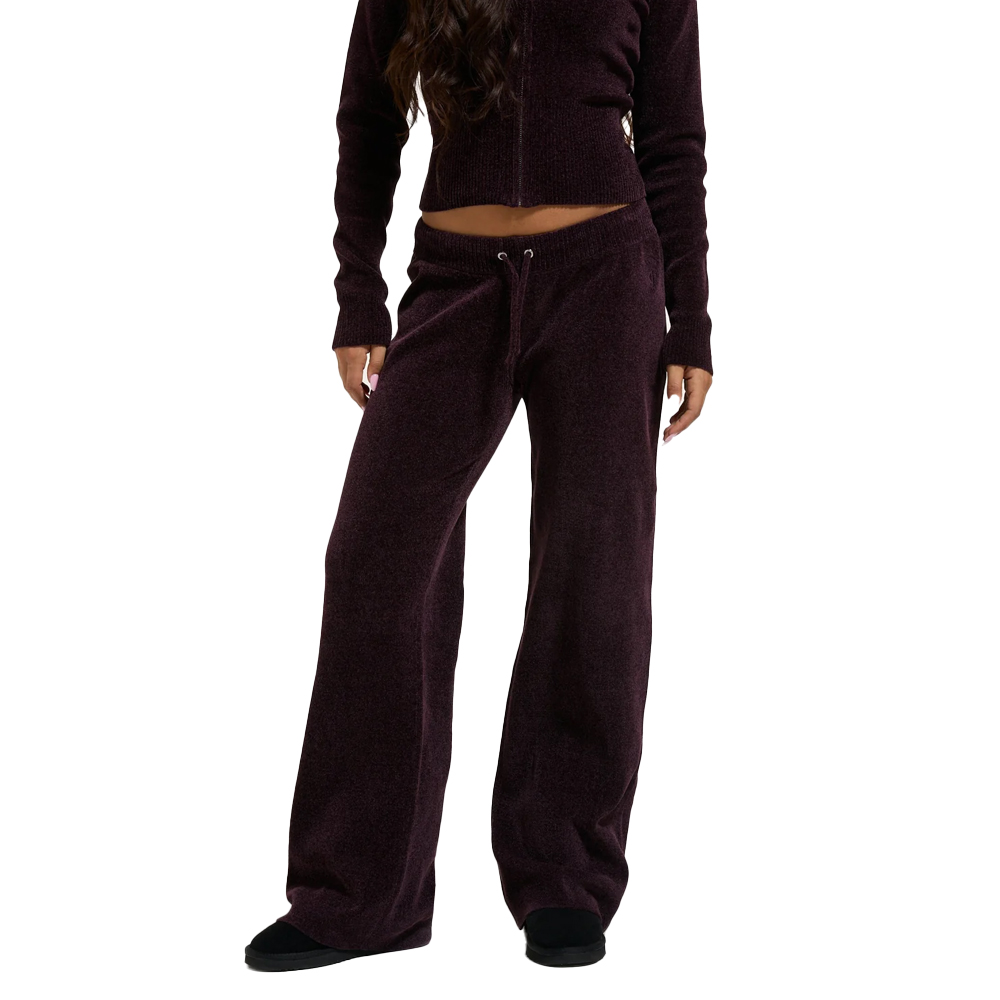 JUICY COUTURE Jama Knit Pant Γυναικείο Παντελόνι Φόρμας - Μωβ