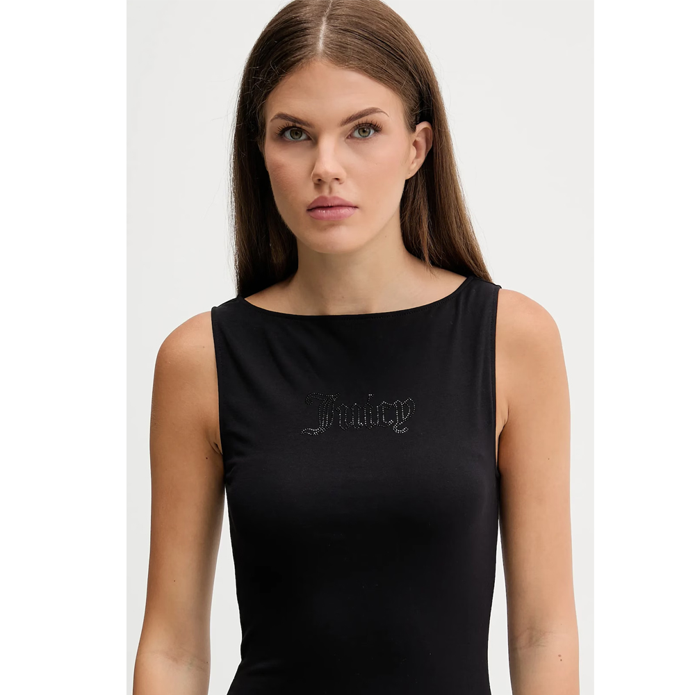 JUICY COUTURE Canyon Boatneck Dress Γυναικείο Αμάνικο Φόρεμα Μάξι - 4