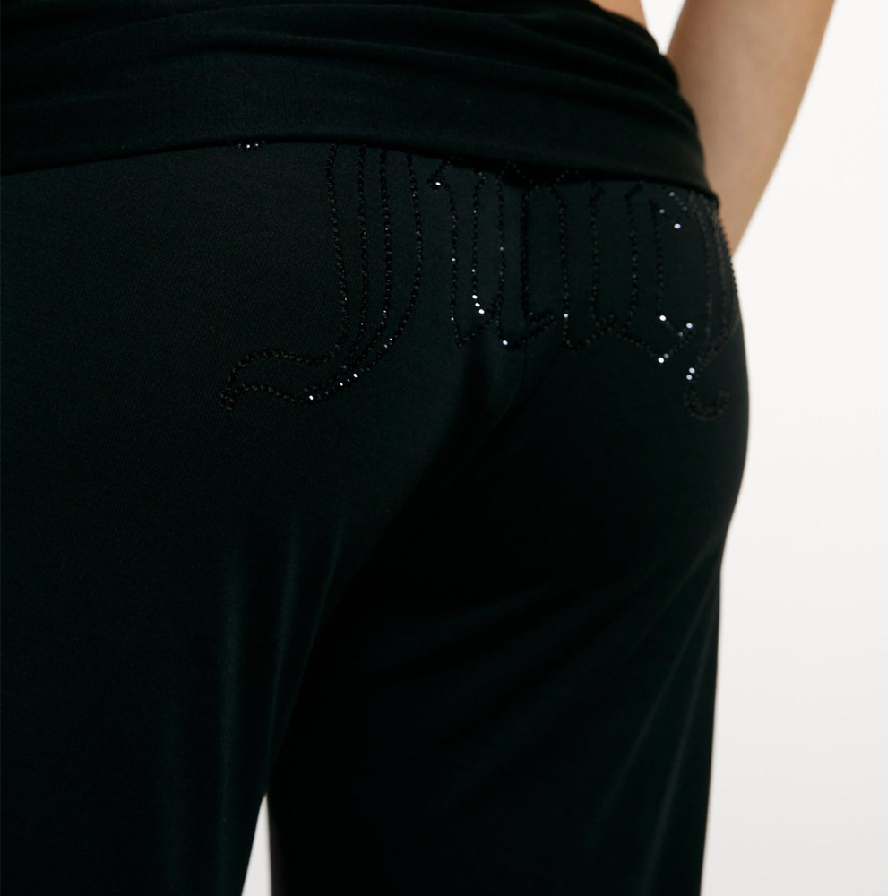 JUICY COUTURE Cupro Jersey Belted Straight Leg Trouser Γυναικεία Παντελόνι - 4