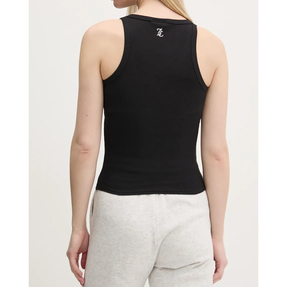 JUICY COUTURE Rib Racer Vest Top Γυναικείο Αμάνικο T-Shirt  - 2