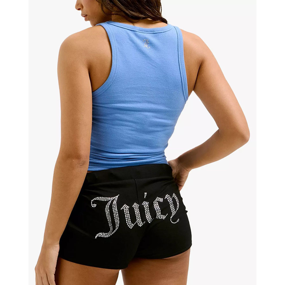 JUICY COUTURE Rib Racer Vest Top Γυναικείο Αμάνικο T-Shirt  - 2