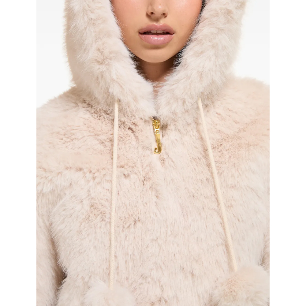 JUICY COUTURE Fur Jacket Γυναικείο Γούνινο Μπουφάν - 2