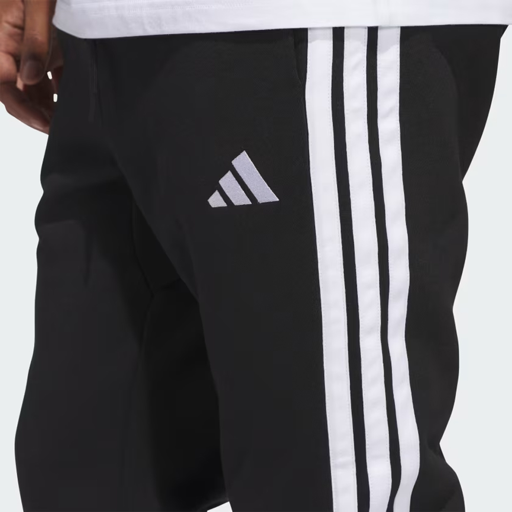 ADIDAS Essentials 3 Stripes Fleece Ανδρικό Παντελόνι Φόρμας  - 4