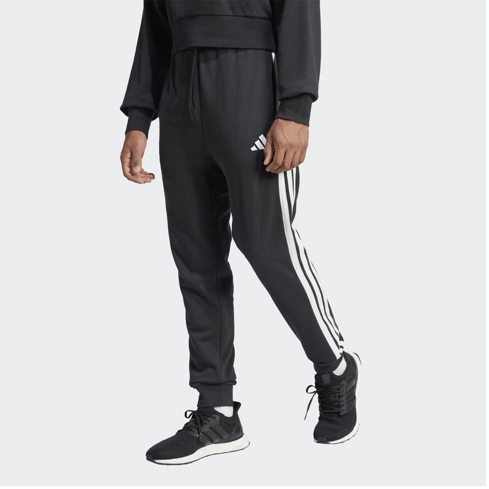 ADIDAS Essentials 3-Stripes French Terry Pants Ανδρικό Παντελόνι Φόρμας - 2