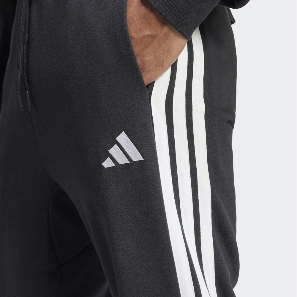 ADIDAS Essentials 3-Stripes French Terry Pants Ανδρικό Παντελόνι Φόρμας - 4
