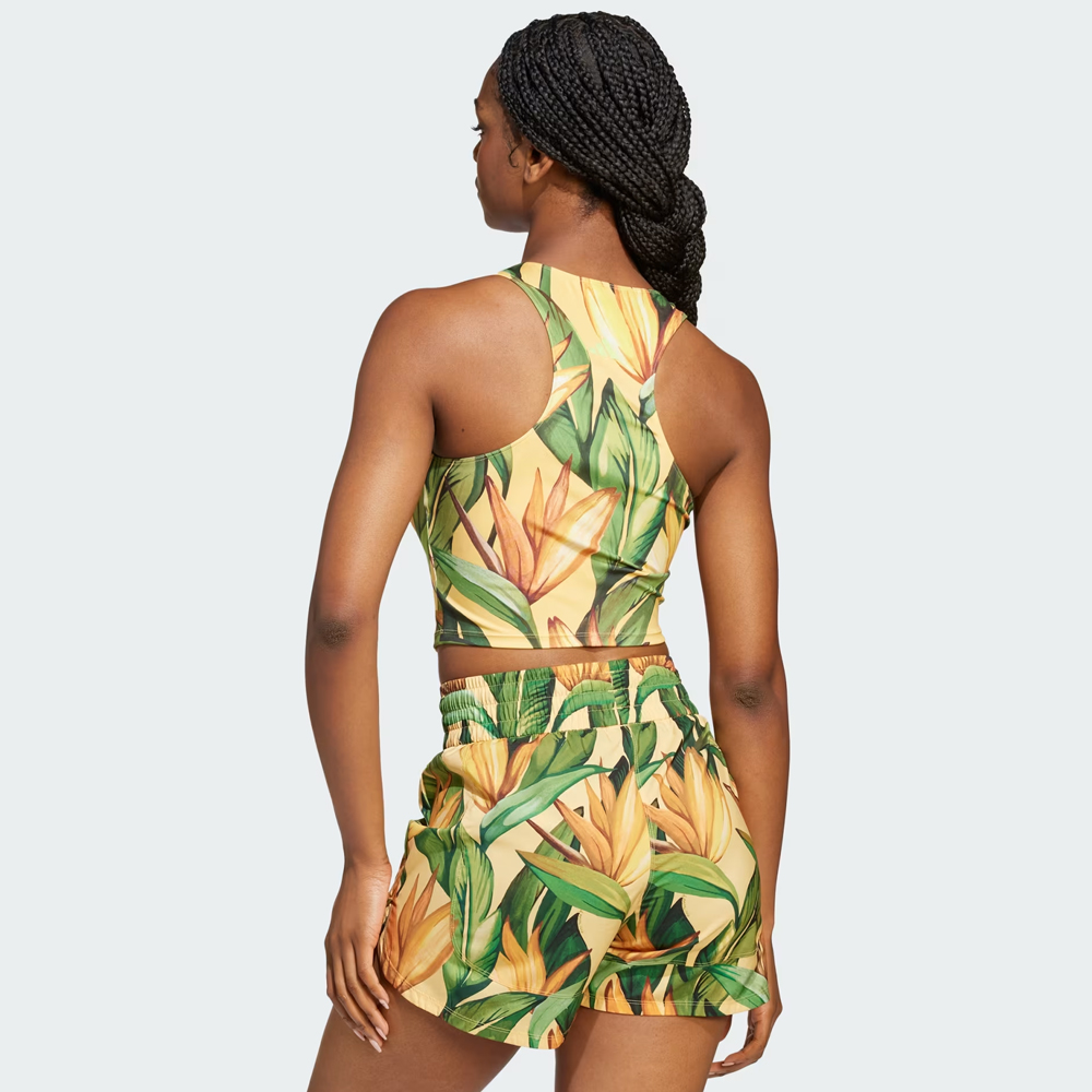 ADIDAS X Farm Rio Training Tank Top Γυναικείο Αμάνικο T-Shirt - 2