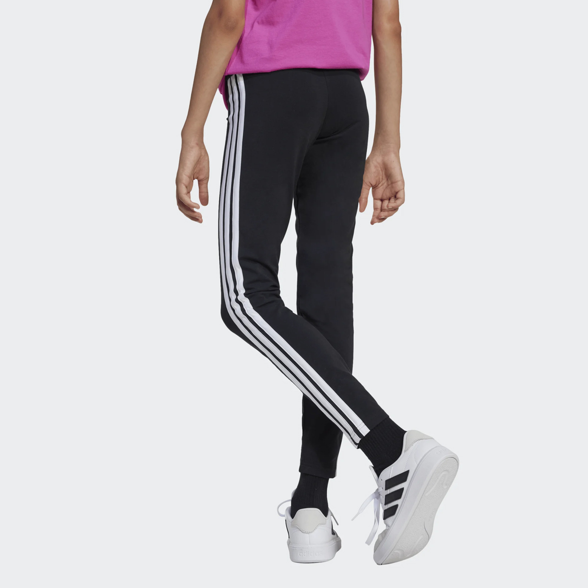 ADIDAS 3-Stripes Leggings Παιδικό Κολάν - 3