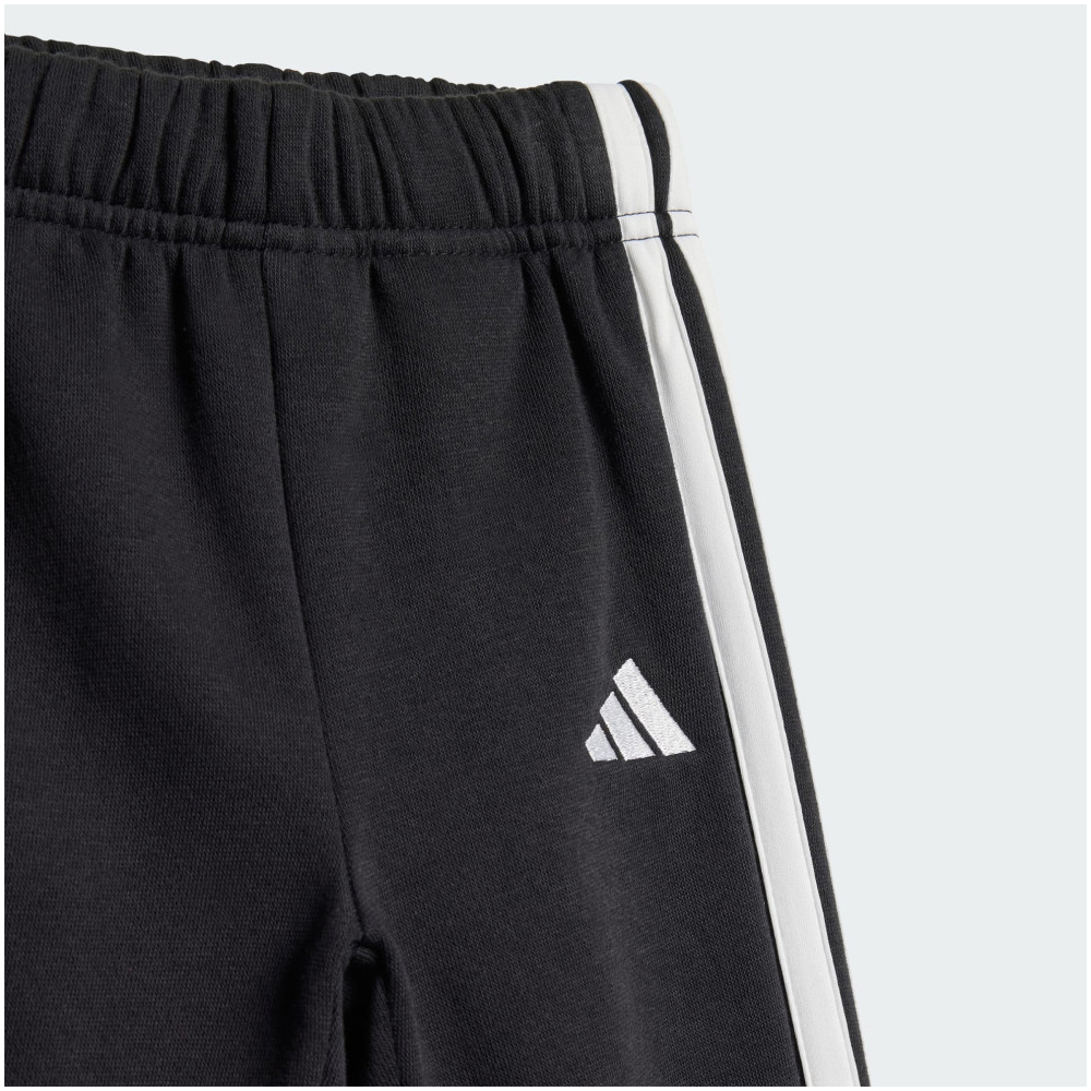 ADIDAS 3-Stripes Fleece Hoodie Jogger Βρεφικό/Παιδικό Σετ Φόρμας - 3