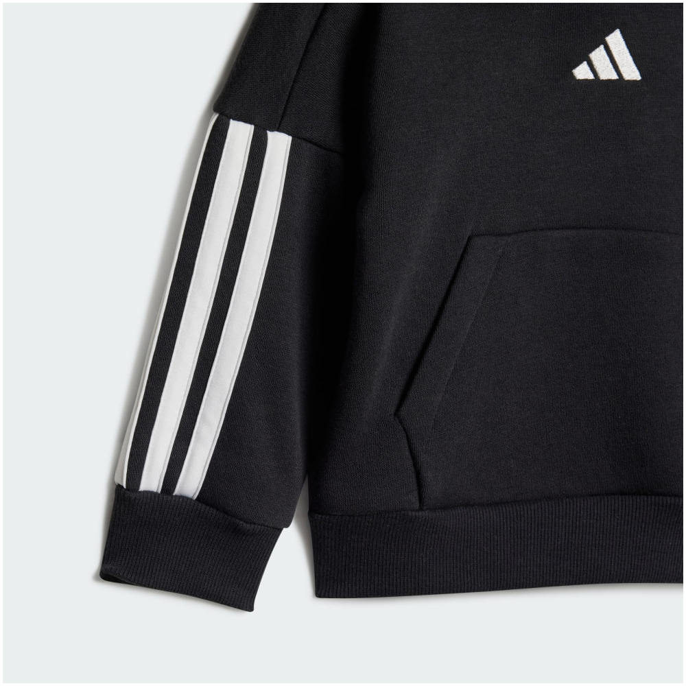 ADIDAS 3-Stripes Fleece Hoodie Jogger Βρεφικό/Παιδικό Σετ Φόρμας - 4