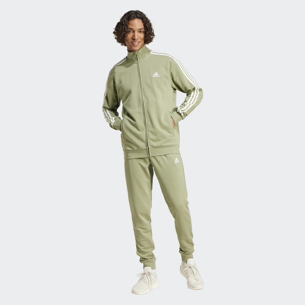 ADIDAS 3-Stripes Track Suit Ανδρικό Σετ Φόρμας - Χακί